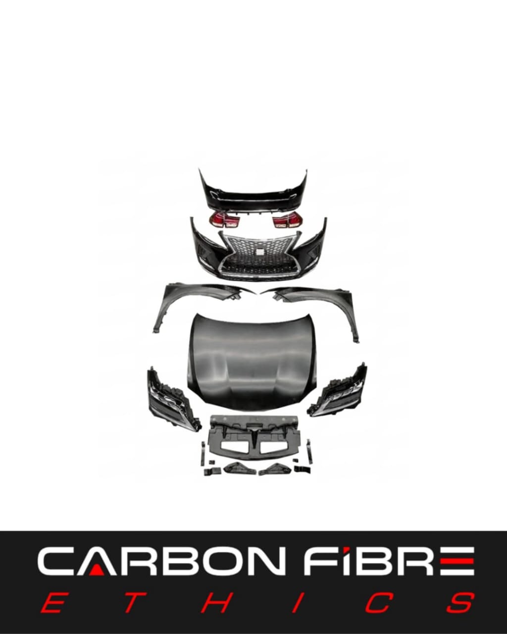 2021 STYLE PP BODYKITS FOR 2006-2012 LEXUS IS IS250