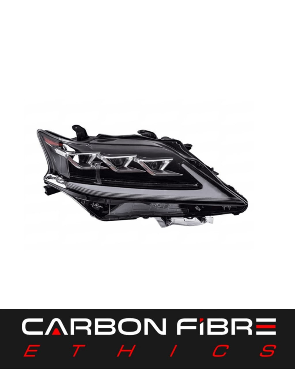 LED THREE LENS HEADLIGHTS FOR 2016-2019 LEXUS GS300 GS350