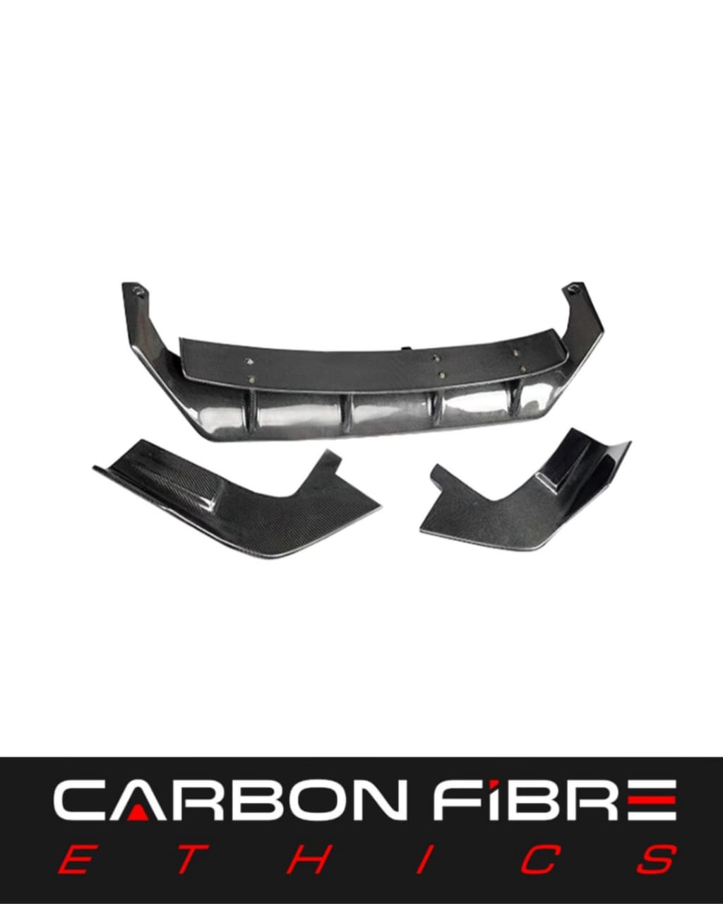 JSK STYLE CARBON FIBER REAR DIFFUSER FOR 2016-2019 LEXUS RX200T RX300 RX450
