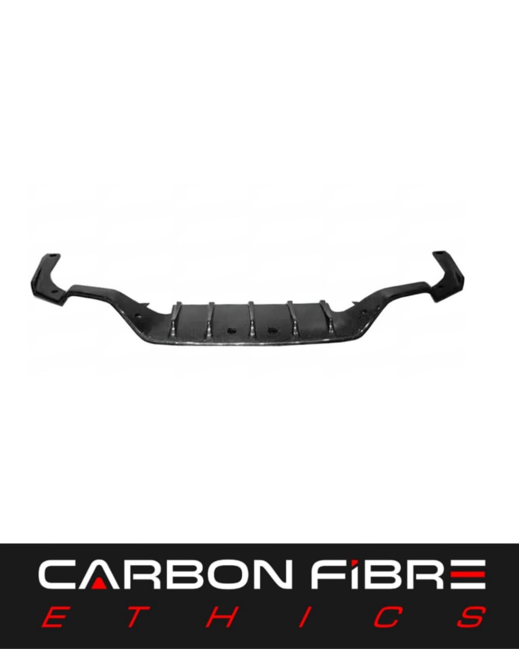 ARTISAN SPIRIT STYLE CARBON FIBER REAR DIFFUSER FOR 2014-2018 LEXUS RC F USC 10