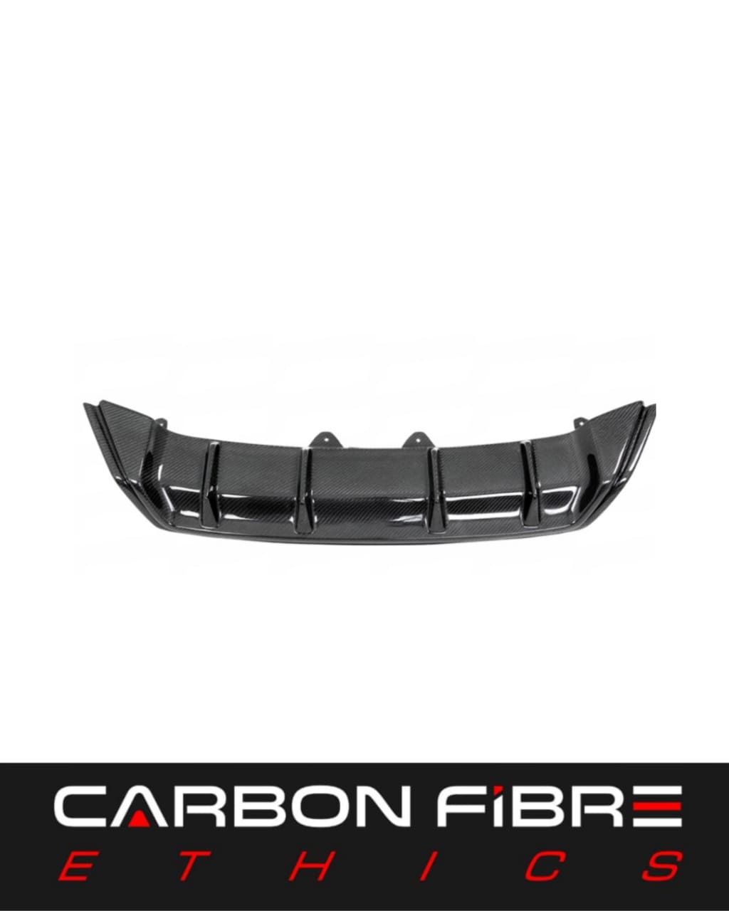 JSK STYLE CARBON FIBER REAR DIFFUSER FOR 2015-2018 LEXUS RC F SPORT