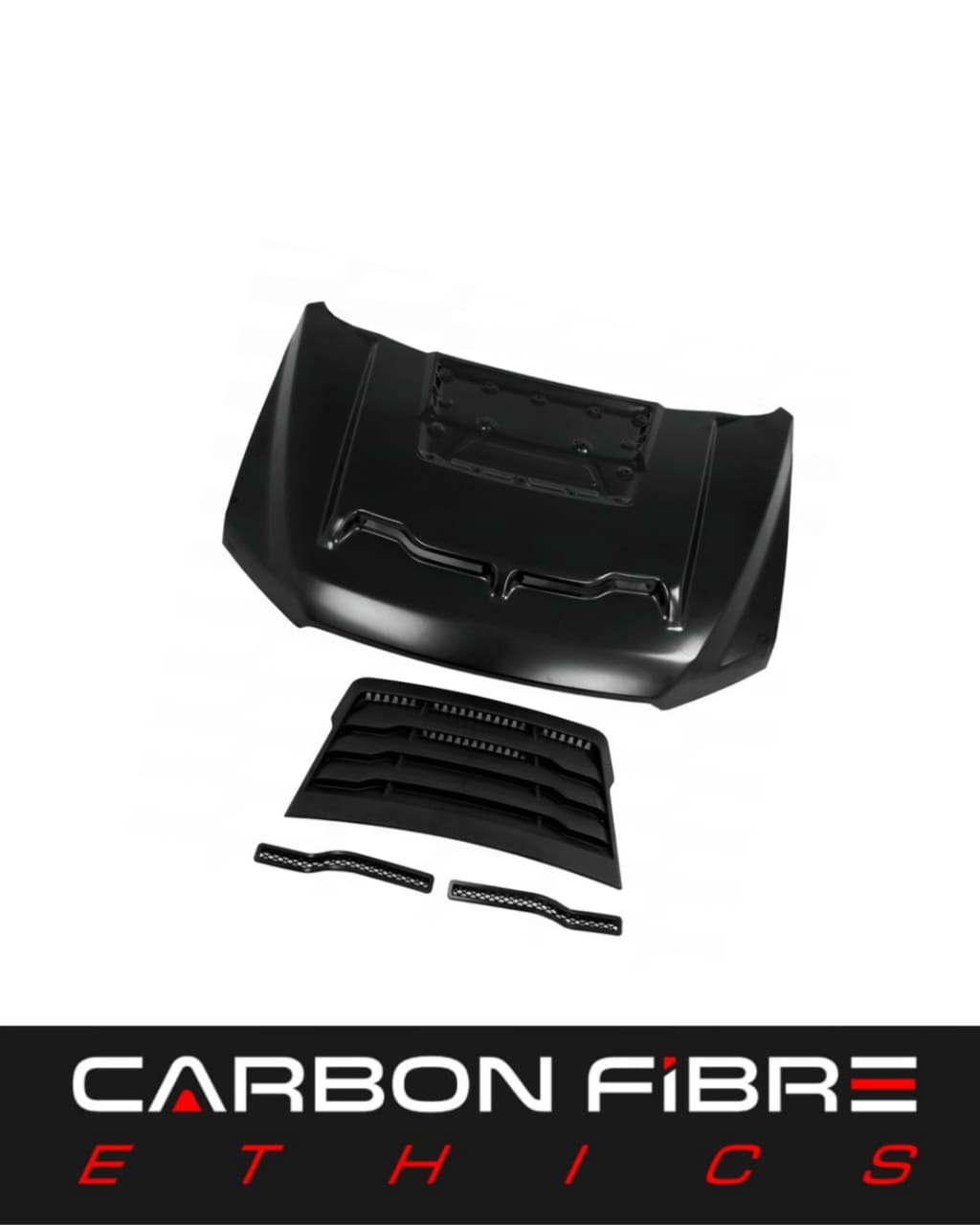 SHELBY STYLE STEEL HOOD FOR 2015-2020 FORD F150