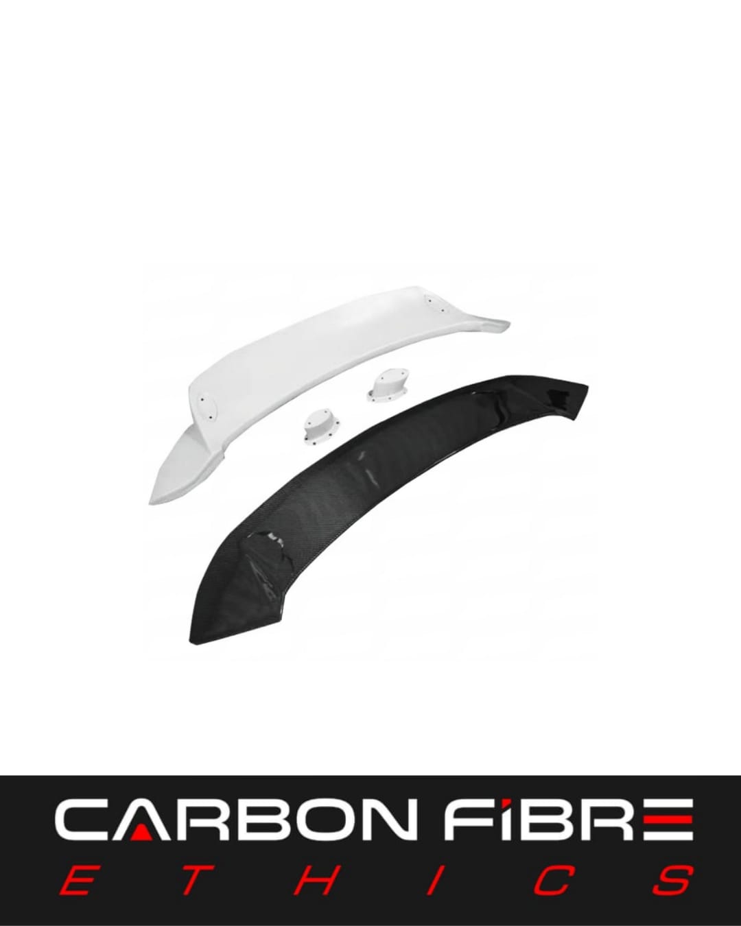 HALF CARBON FIBER REAR SPOILER FOR 2019-2022 PORSCHE 911 992 TURBO S