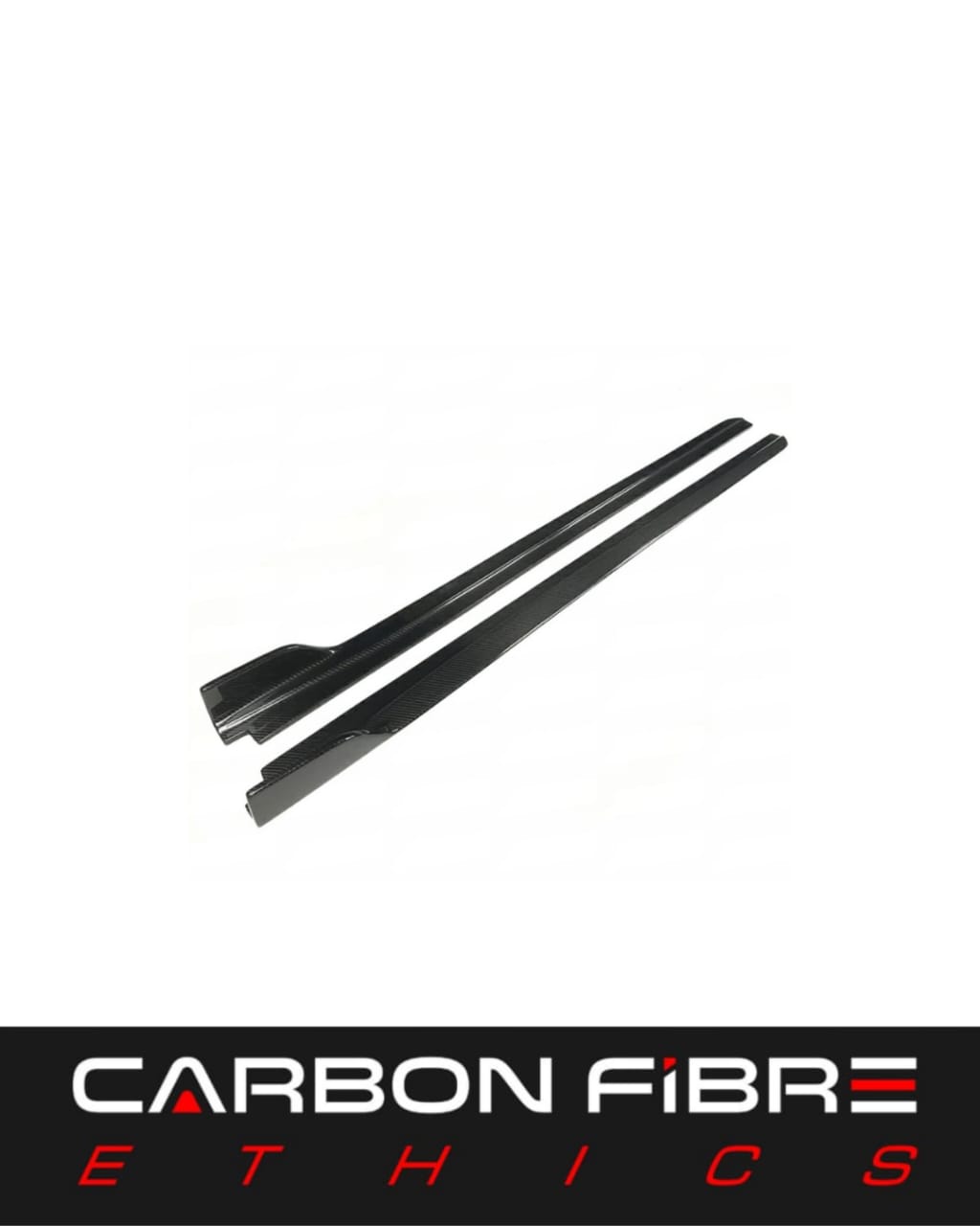 TMS STYLE CARBON SIDE SKIRTS FOR 2012-2018 TOYOTA GT86