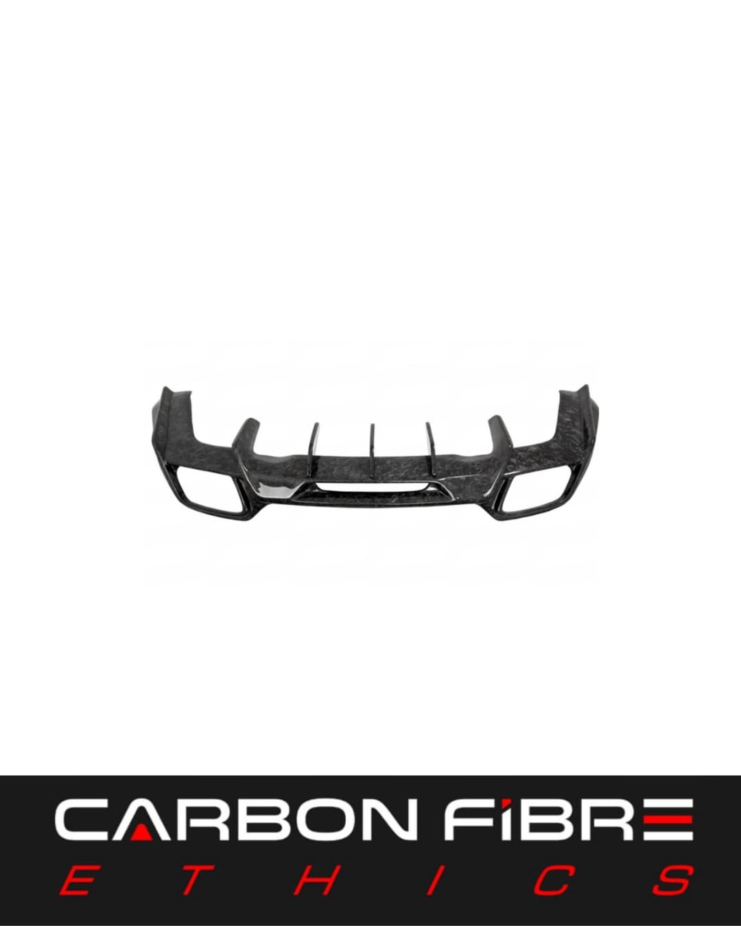 RENNTECH STYLE FORGED CARBON REAR DIFFUSER FOR 2015-2018 MERCEDES BENZ AMG GT GTS