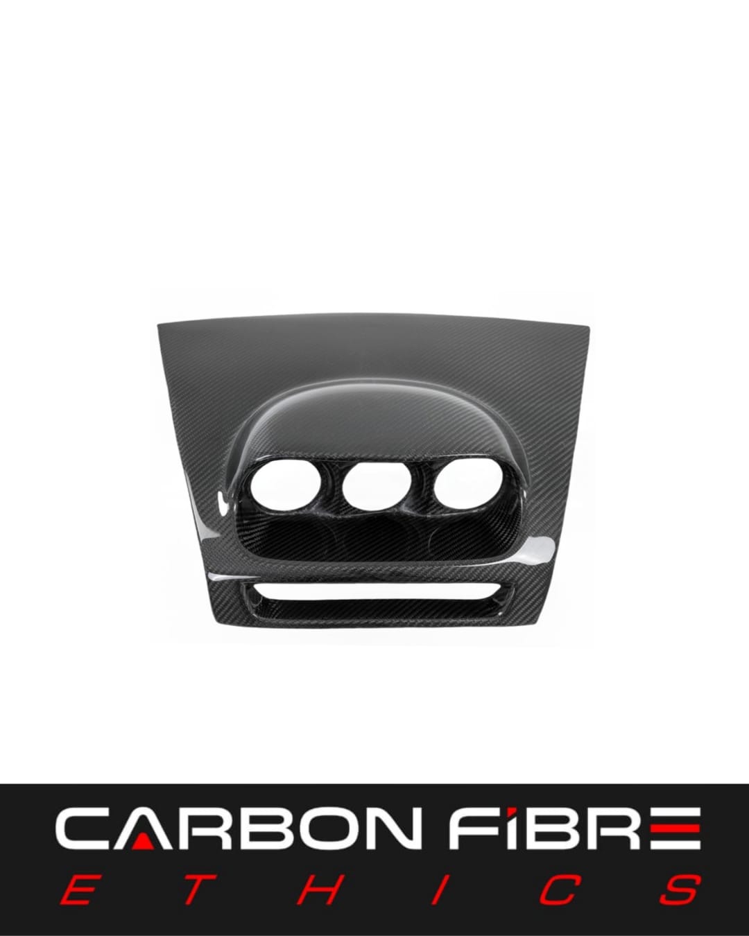 CARBON GAUGE POD (60MM) RHD FOR 2003-2009 MAZDA RX8
