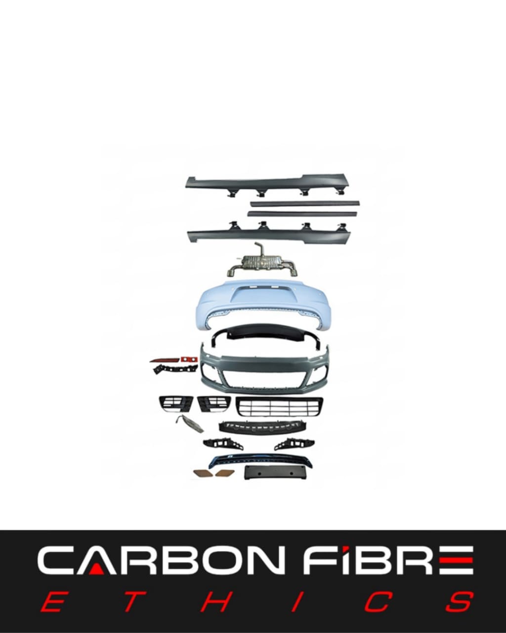 R STYLE PP BODY KITS FOR 2009-2014 VW SCIROCCO