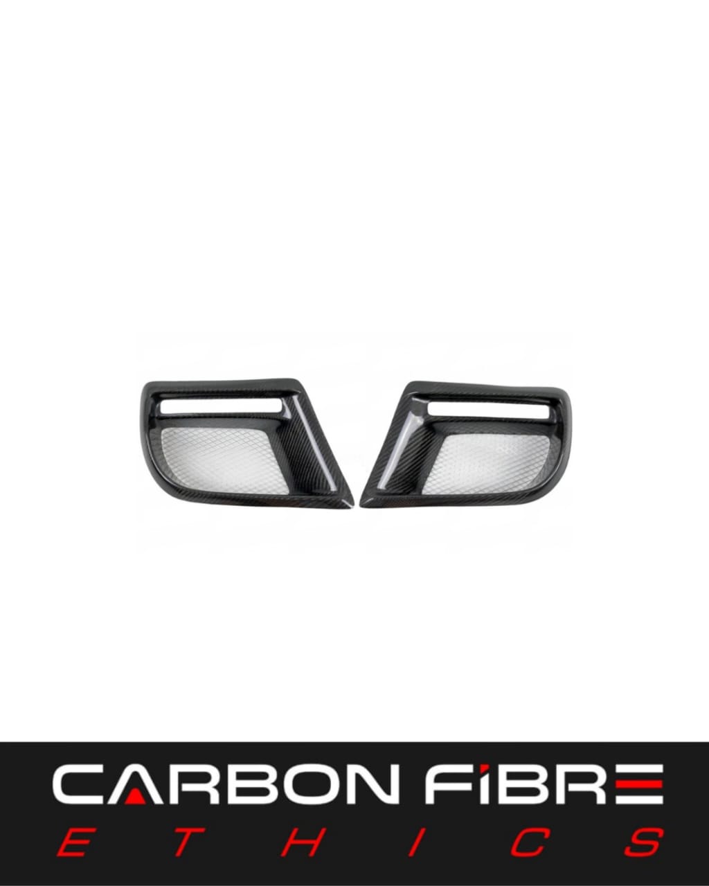 DUELL AG STYLE CARBON FOG LIGHT COVER FOR 2006-2013 BMW MINI COOPER S R56 R57