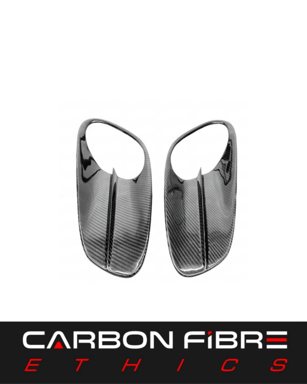 PRO STYLE DRY CARBON REAR ENGINE SIDE VENTS FOR 2019-2022 MCLAREN GT
