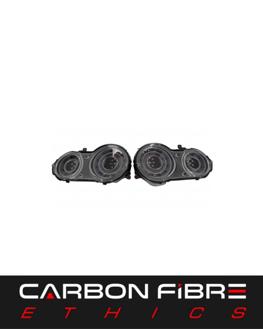 CARBON REAR LAMP TAIL LIGHTS COVER FOR 2008-2023 NISSAN GTR R35