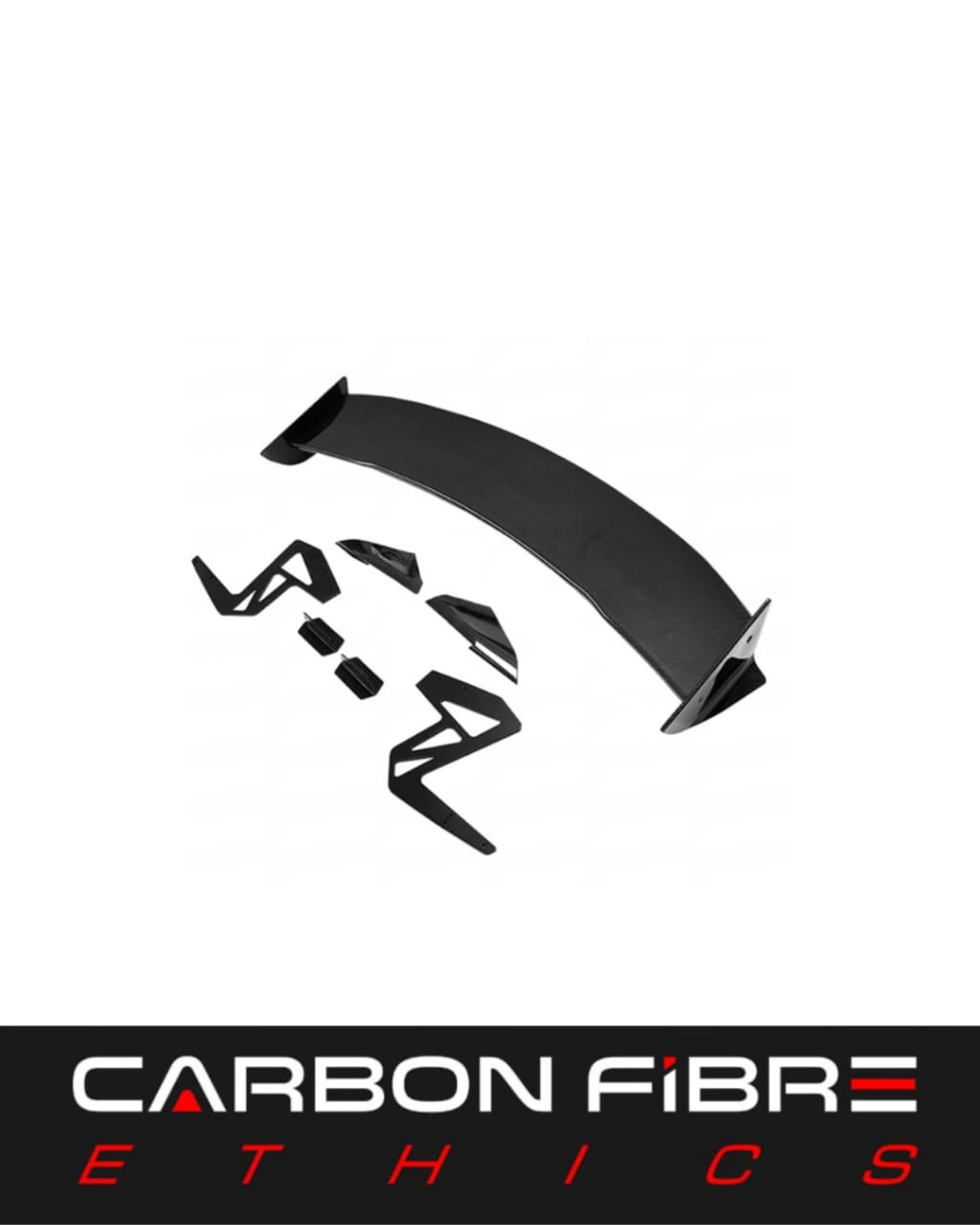 GT STYLE DRY CARBON REAR SPOILER FOR 2021-2022 TESLA MODEL Y