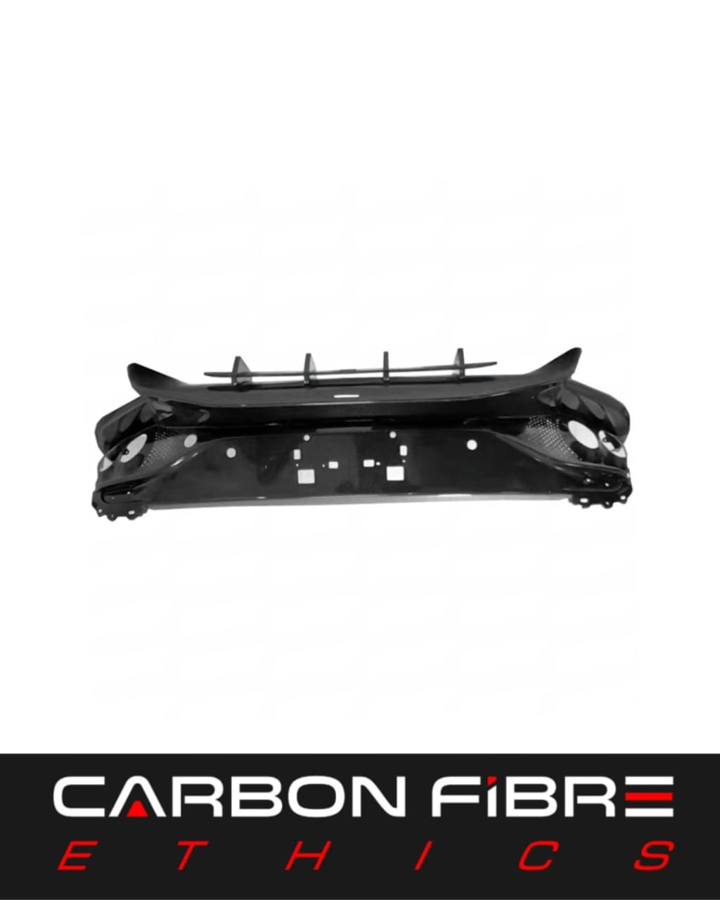 DBX REAR BUMPER HALF CARBON