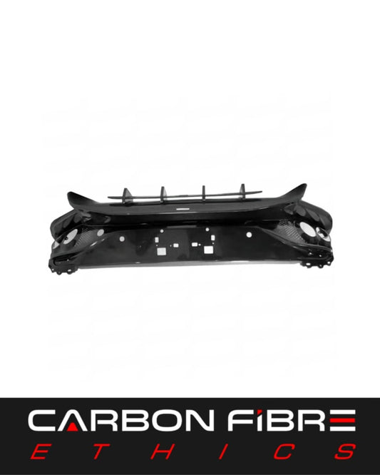 DBX REAR BUMPER HALF CARBON