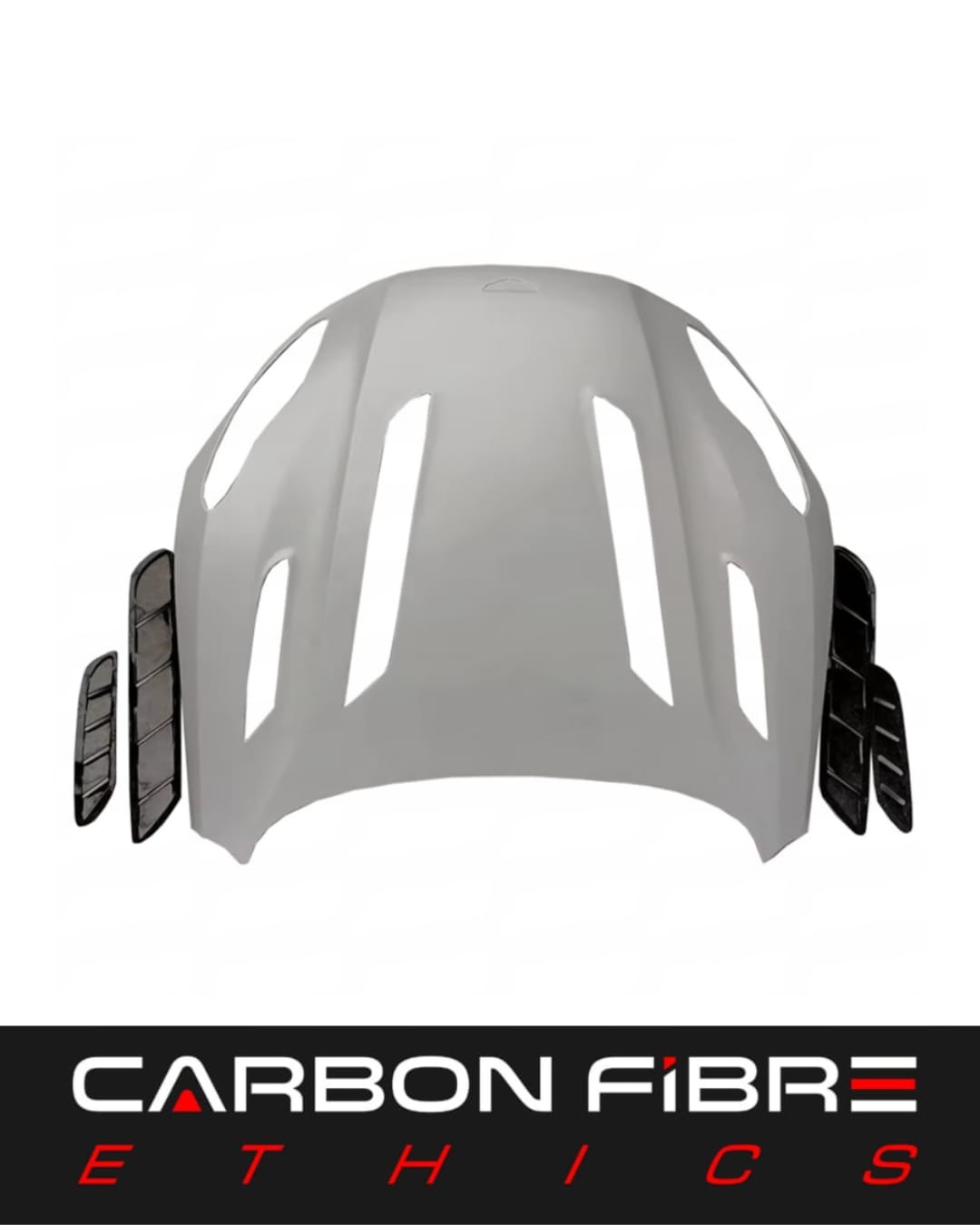 DB11 HALF FORDED CARBON HOOD