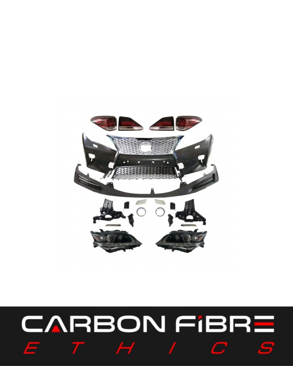 2013 STYLE PP FRONT BUMPER FOR 2009-2012 LEXUS RX350 RX450H