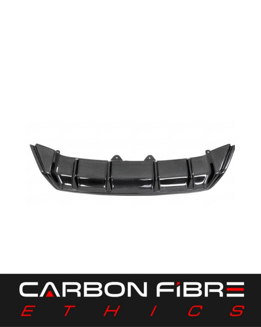 JSK STYLE CARBON FIBER REAR DIFFUSER FOR 2015-2018 LEXUS RC F SPORT