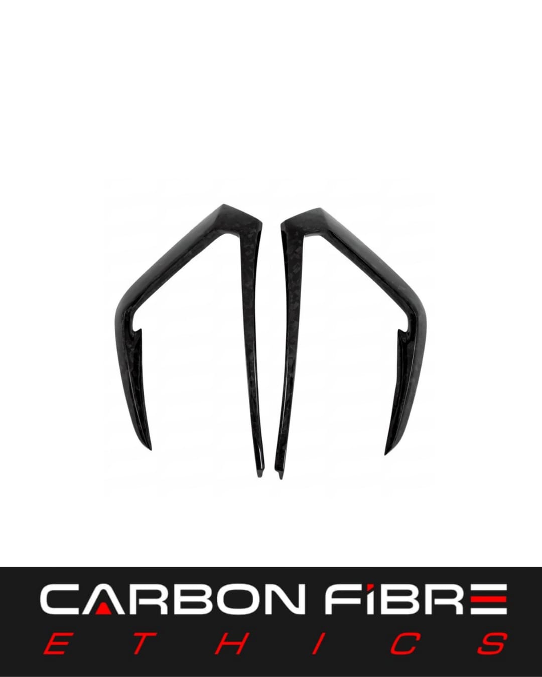 TOPCAR STYLE FORGED CARBON FIBER REAR BUMPER VENT FOR 2018-2019 LAMBORGHINI URUS