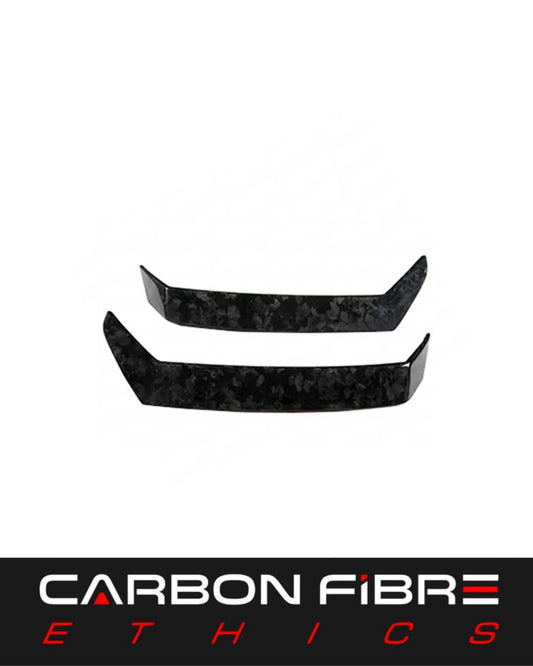 NOVITEC STYLE DRY FORGED CARBON FIBER FRONT BUMPER VENT FOR 2018-2022 LAMBORGHINI URUS