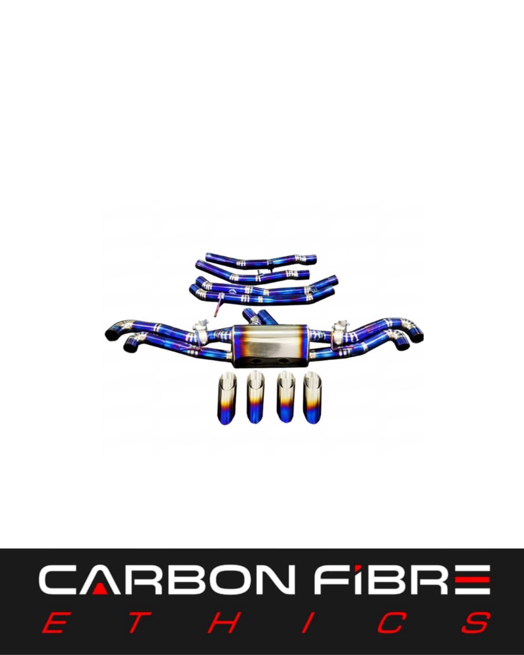 TITANIUM ALLOY EXHAUST PIPE FOR 2018-2022 LAMBORGHINI URUS