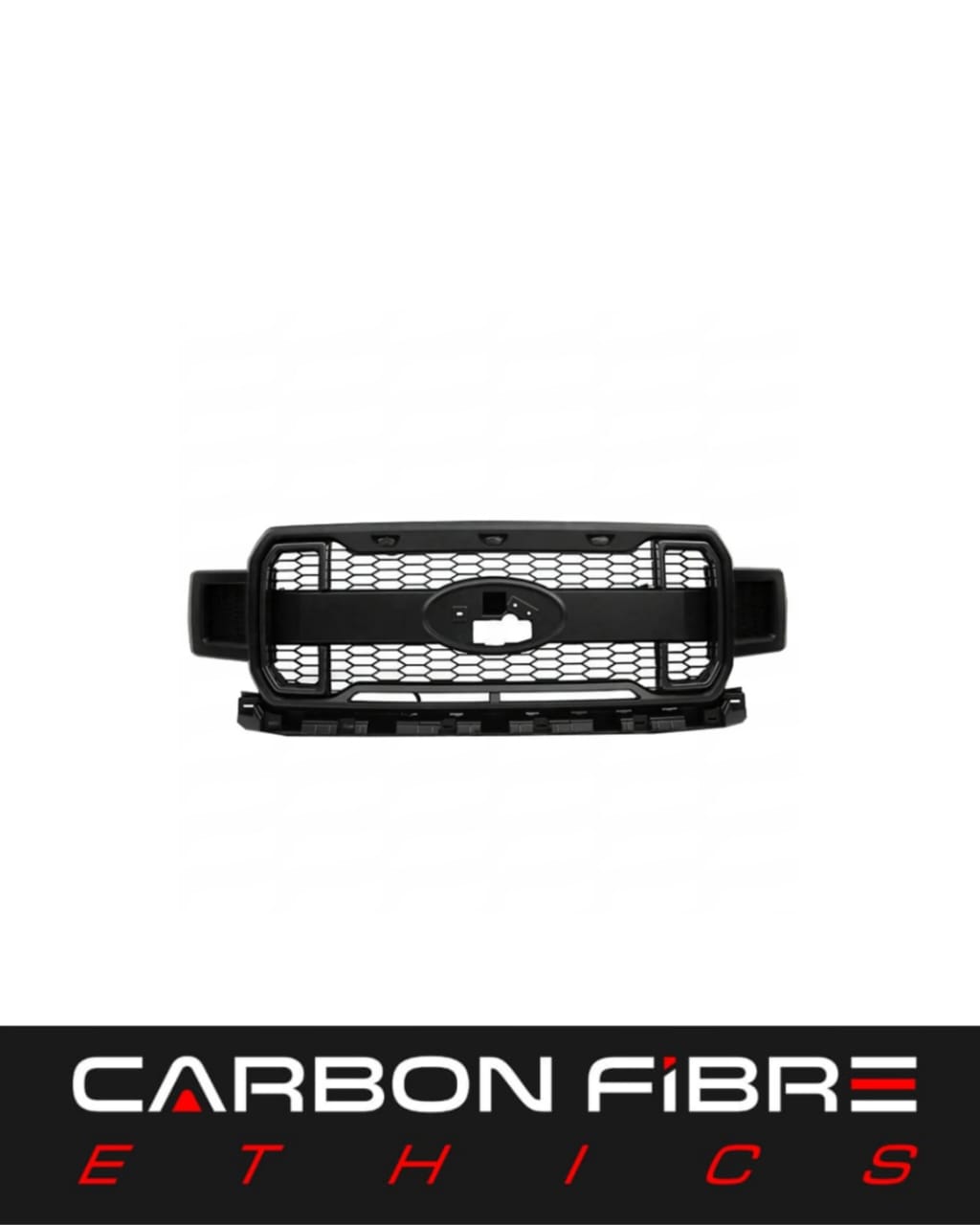 B STYLE FRONT GRILLE WITH THREE LED LIGHT FOR 2021-2023 FORD F150