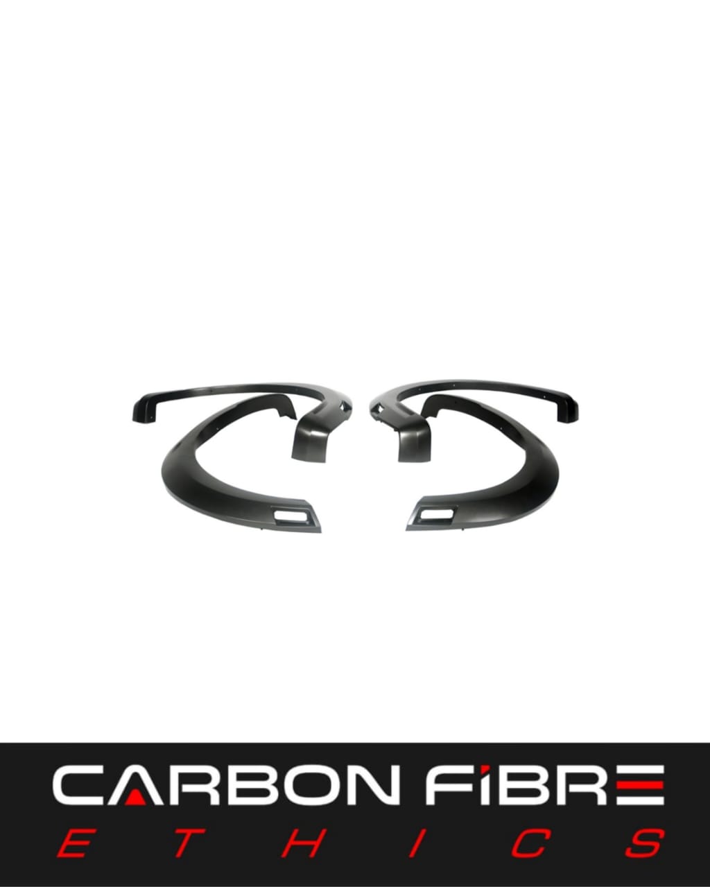 PP FRONT AND REAR FENDER FLARES FOR 2021-2023 FORD F150 RAPTOR