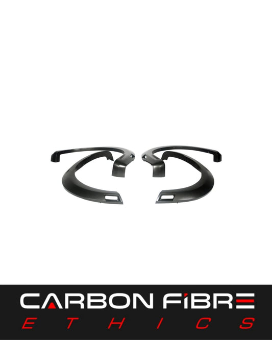 PP FRONT AND REAR FENDER FLARES FOR 2021-2023 FORD F150 RAPTOR