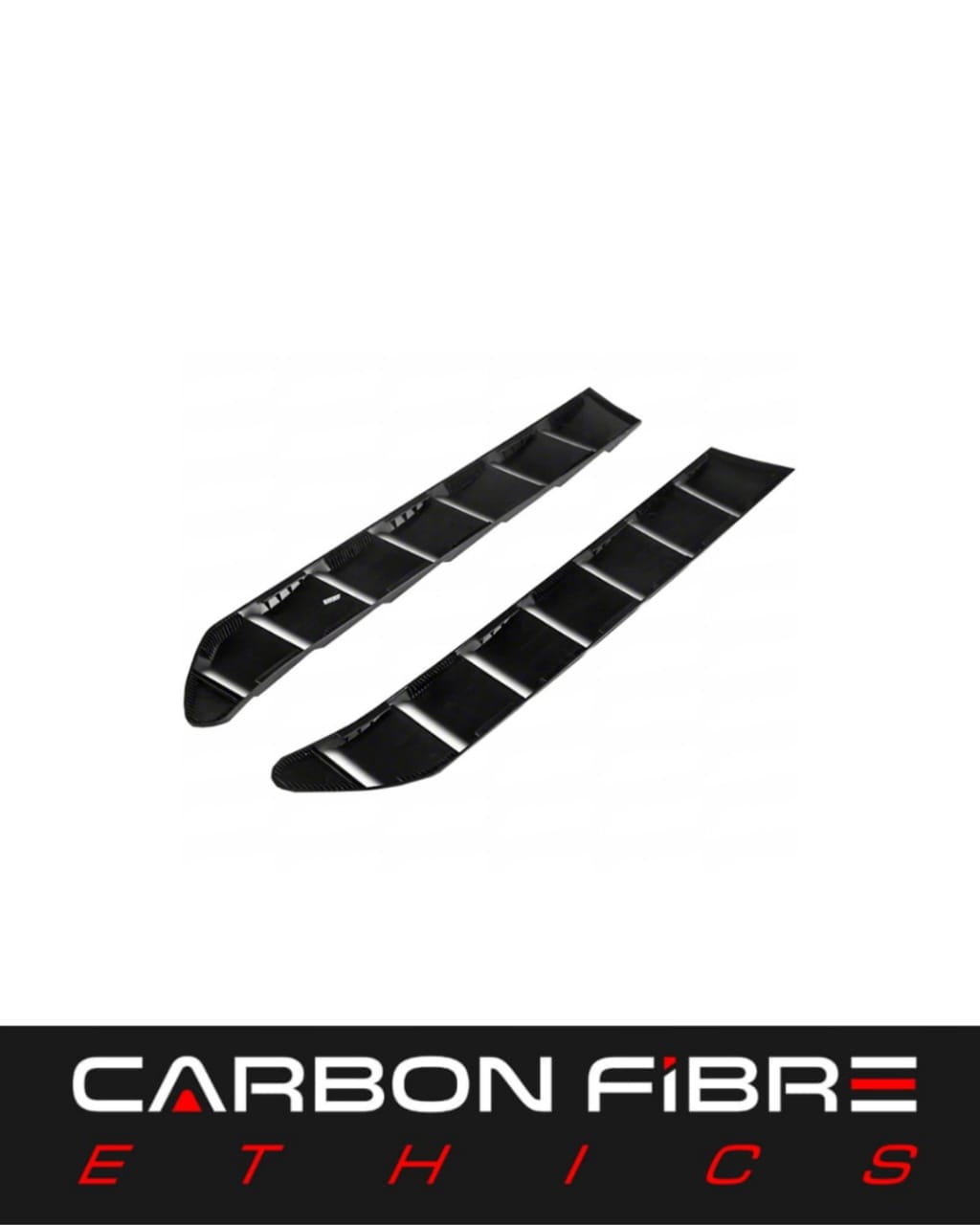 ABS REAR WINDOW SIDE VENTS (2 PCS)