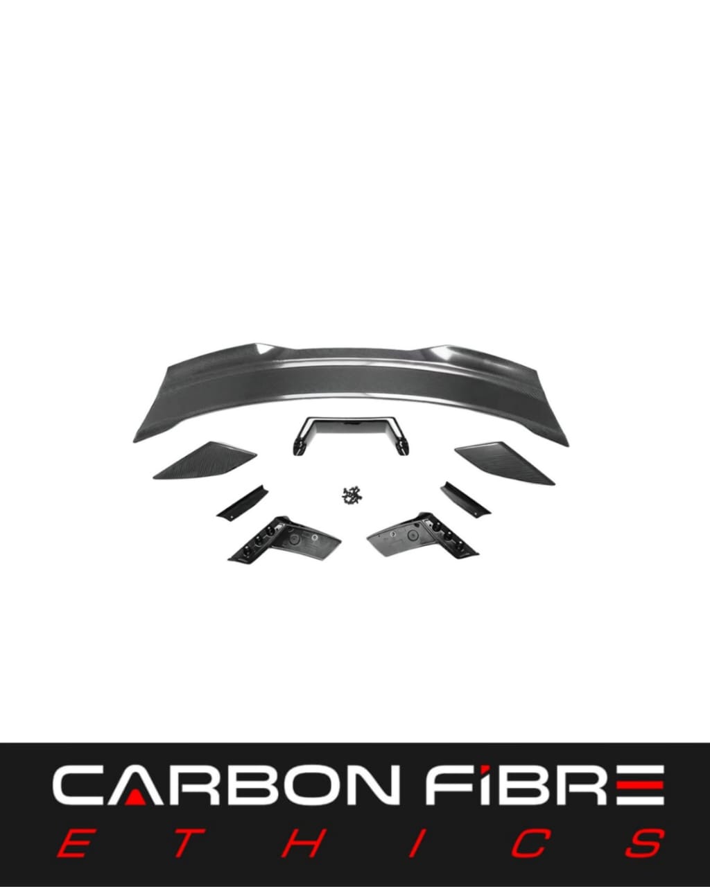 DARK HORSE STYLE CARBON REAR SPOILER