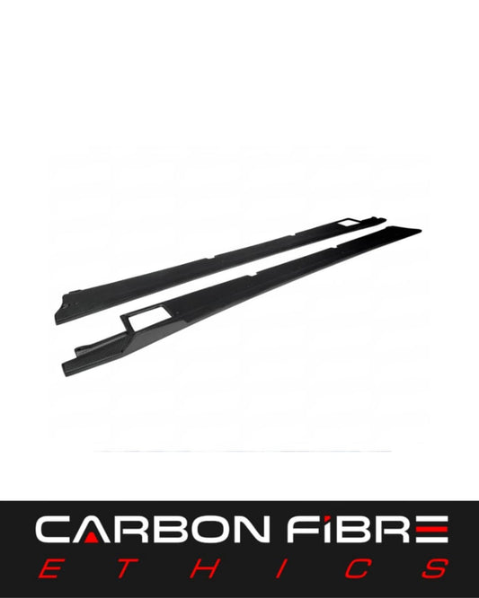 LB STYLE CARBON SIDE SKIRT FOR 2011-2016 LAMBORGHINI AVENTADOR LP700-4 LP720 LP750