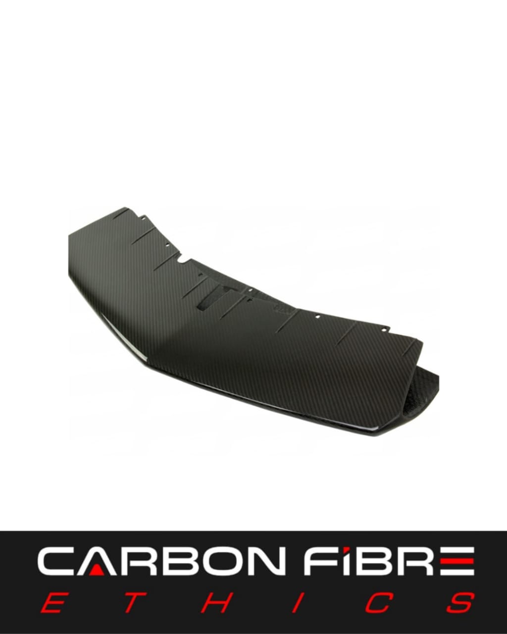 OEM STYLE CARBON FRONT BUMPER SPLITTER FOR 2011-2015 LAMBORGHINI AVENTADOR LP700-4