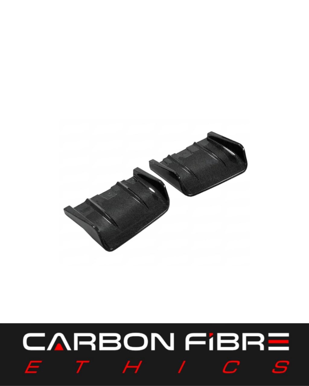 JK STYLE CARBON FIBER REAR DIFFUSER FOR 2021-2022 SUBARU BRZ