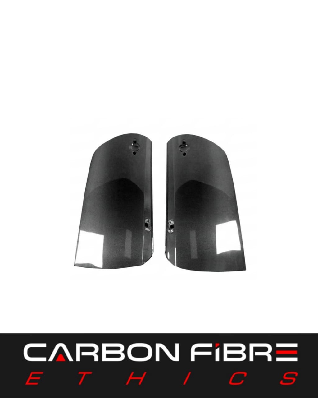 DRY CARBON DOOR FOR 2021-2023 SUBARU BRZ ZD8 (2 PCS)