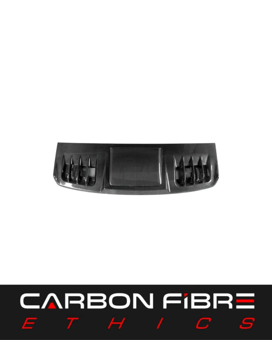 CARBON FIBER REAR ENGINE COVER FOR 2019-2020 PORSCHE 992