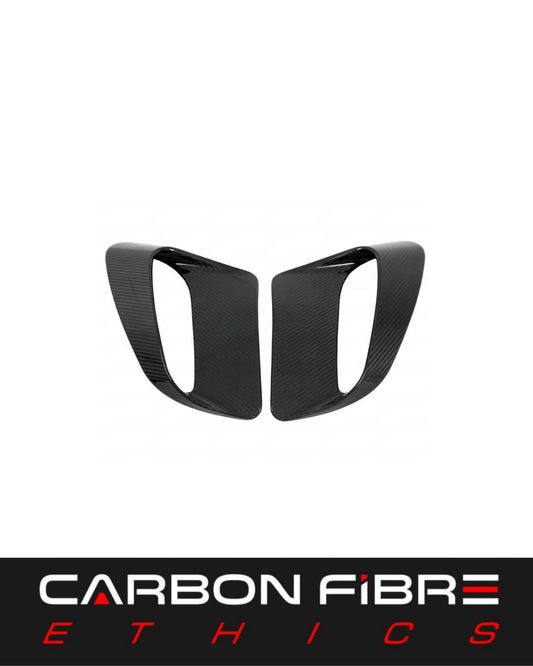 PT STYLE CARBON FIBER SIDE INLET VENT FOR 2018-2022 PORSCHE 911 992 TURBO S