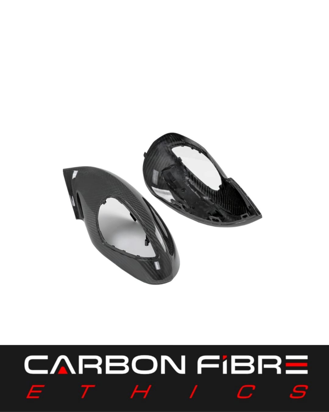 DRY CARBON FIBER SIDE MIRROR (REPLACEMENT) FOR 2019-2020 PORSCHE 992