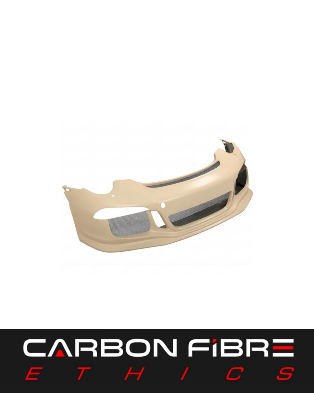 GT3 STYLE HALF CARBON FIBER REAR BUMPER FOR 2019-2020 PORSCHE 992