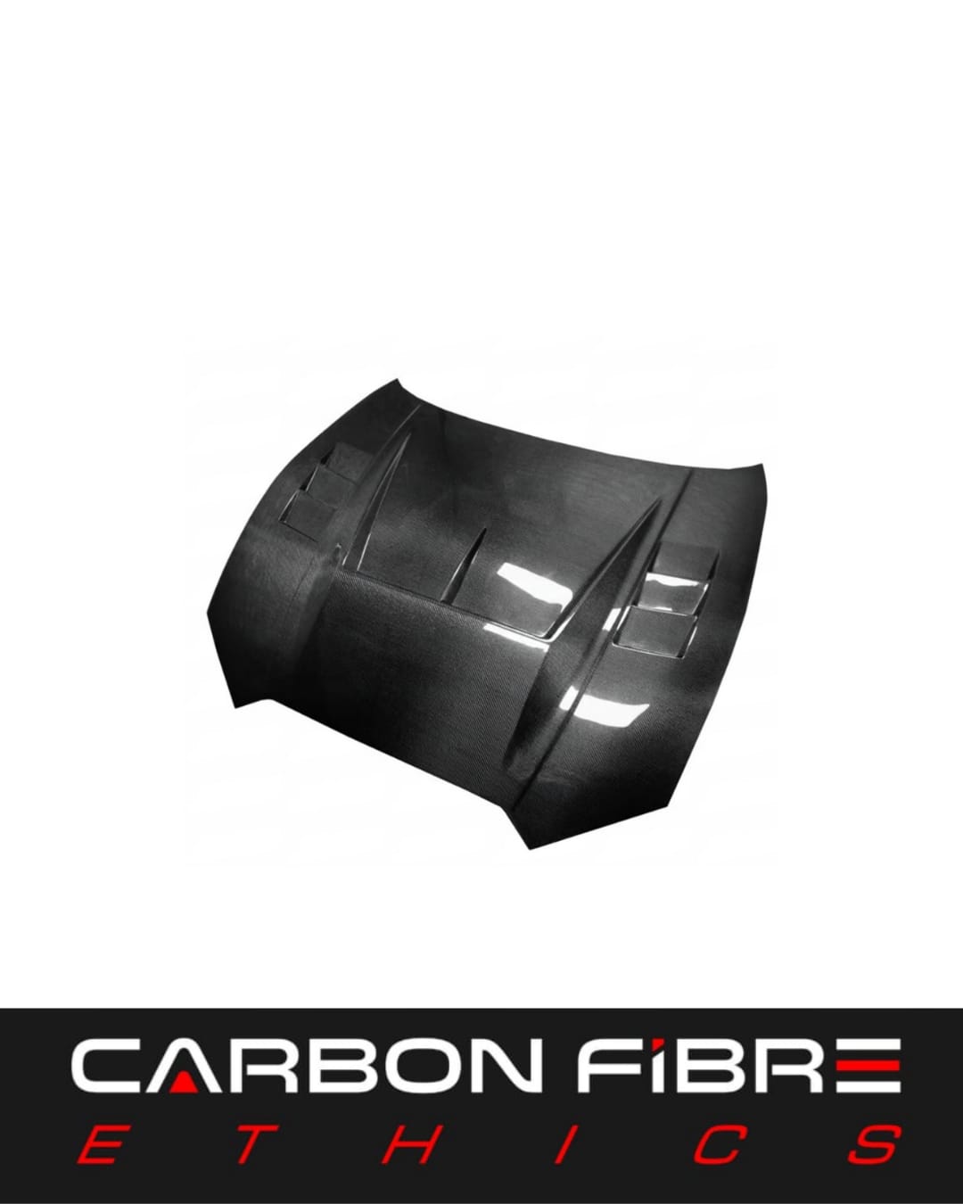 VENTED 2 STYLE CARBON FIBER HOOD FOR 2003-2009 MAZDA RX8