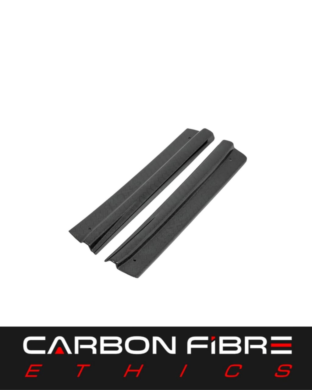HONEYCOMB CARBON FIBER DOOR SILL (WITH RX7 LOGO) FOR 1993-1996 MAZDA RX7 FD3S