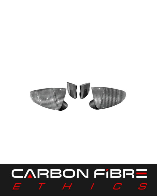 MANSORY STYLE DRY CARBON SIDE MIRROR FOR 2020-2023 MASERATI MC20