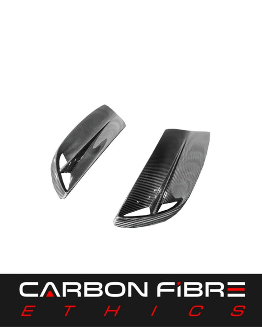 MANSORY STYLE DRY CARBON FRONT FENDER VENTS FOR 2020-2023 MASERATI MC20
