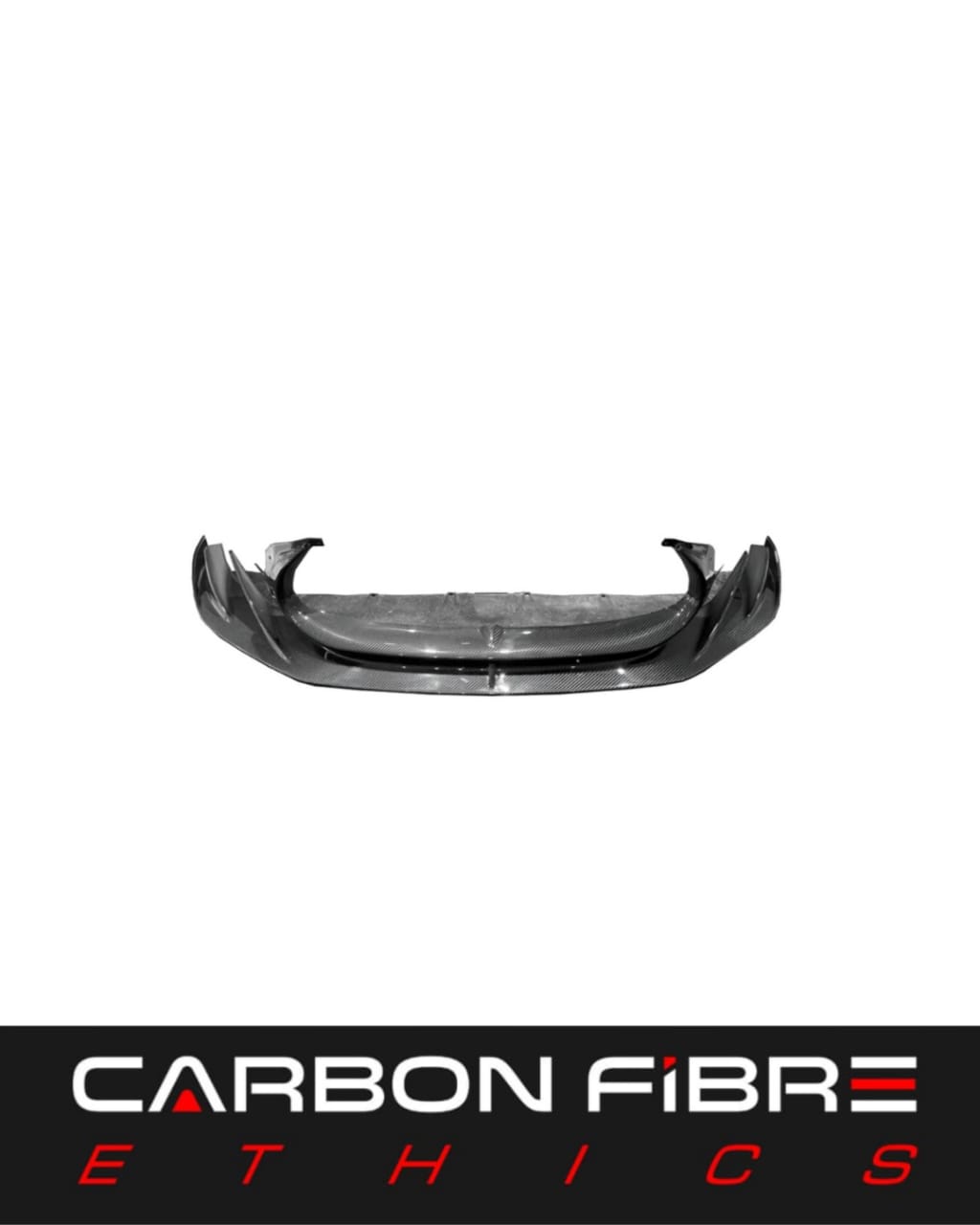 MANSORY STYLE DRY CARBON FRONT LIP FOR 2020-2023 MASERATI MC20