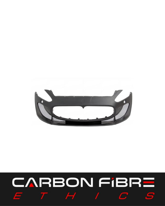 MC STYLE HALF CARBON  FRONT BUMPER FOR 2007-2015 MASERATI GRANTURISMO GT GTS