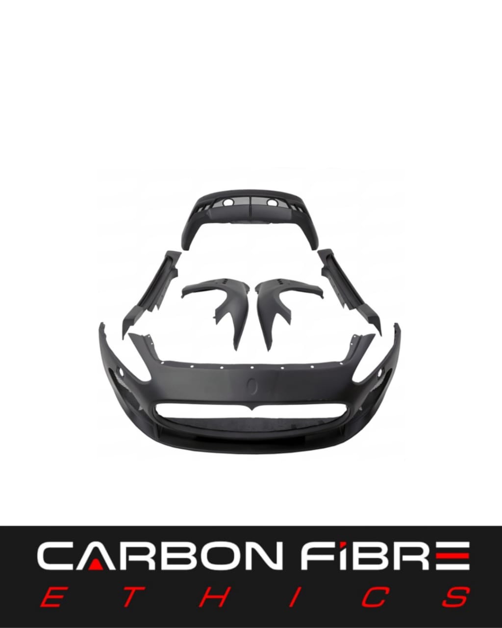MC STYLE FIBREGLASS BODY KIT FOR 2007-2015 MASERATI GRANTURISMO GT GTS