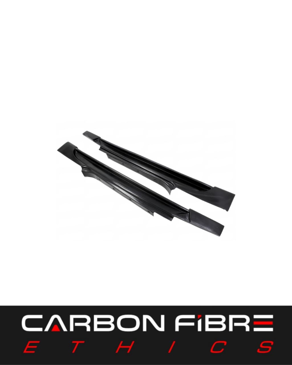 GTS STYLE HALF CARBON SIDE SKIRTS FOR 2007-2015 MASERATI GRANTURISMO GT GTS