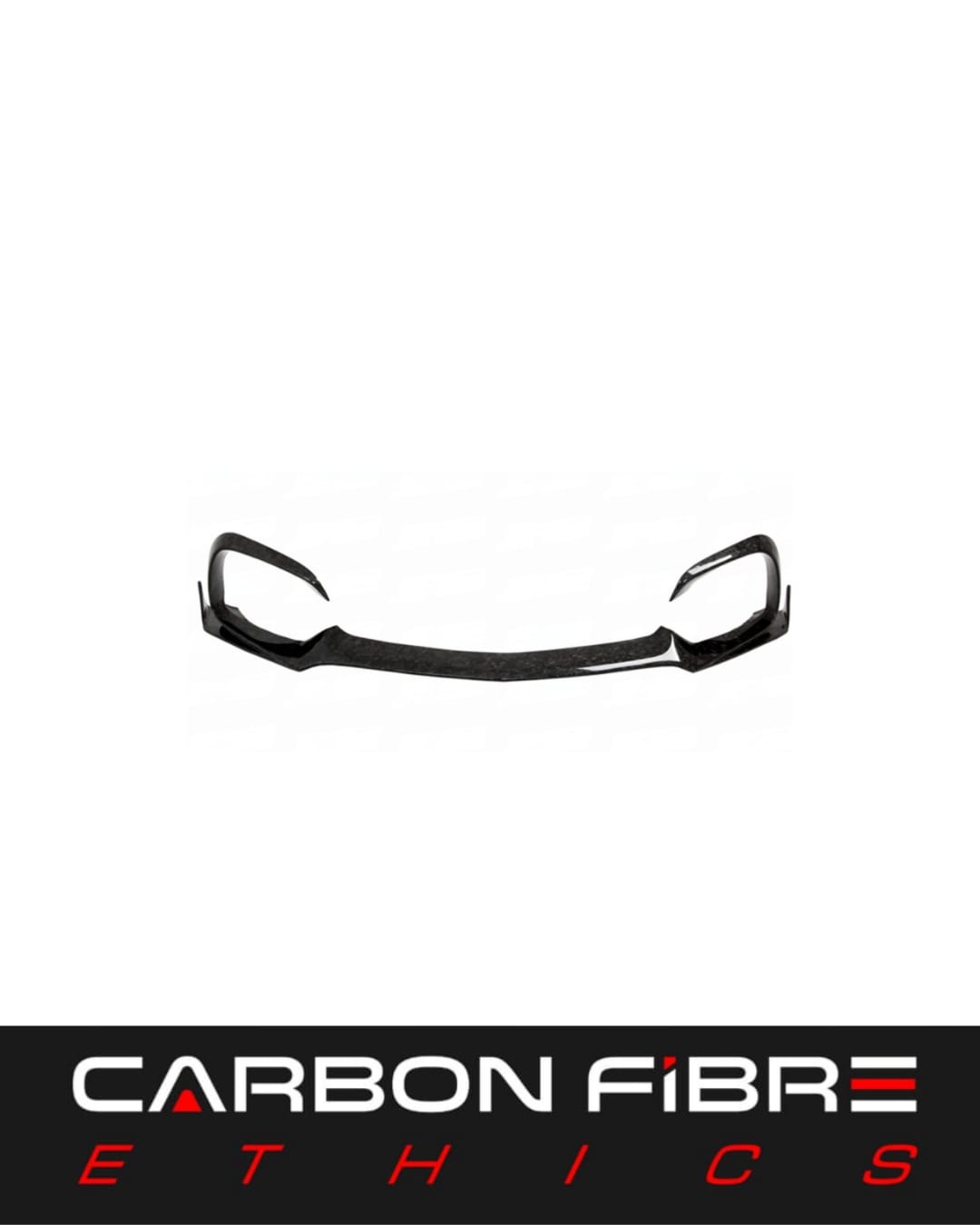 RENNTECH STYLE FORGED CARBON FRONT LIP FOR 2015-2018 MERCEDES BENZ AMG GT GTS