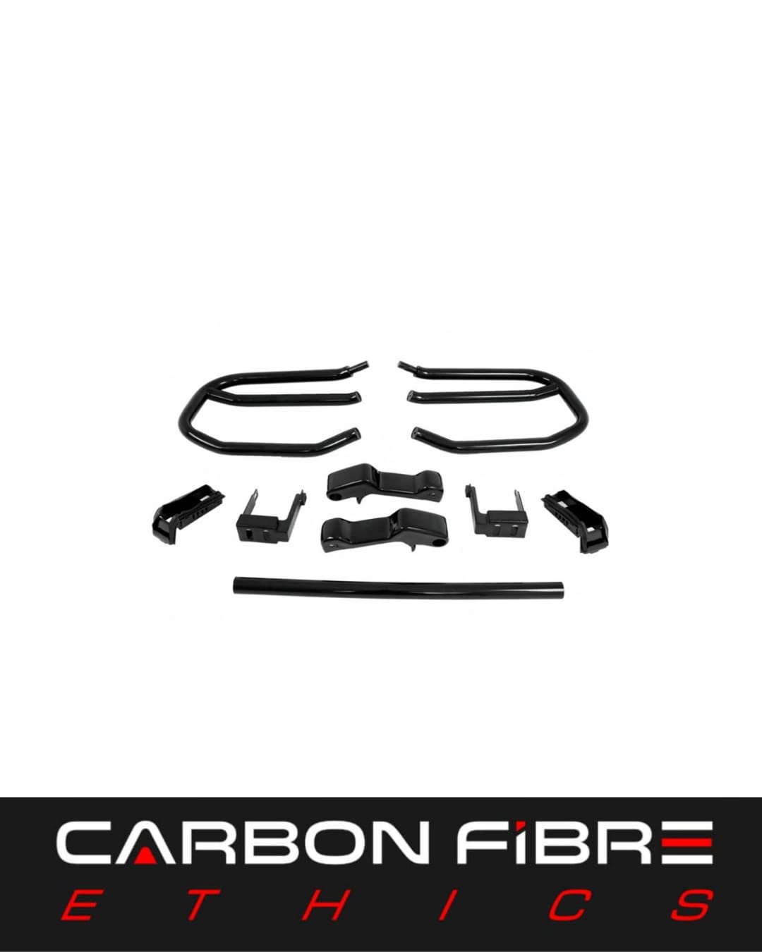 METAL BLACK FRONT BUMPER BAR FOR 2019-2020 MERCEDES BENZ G-CLASS W464 G63
