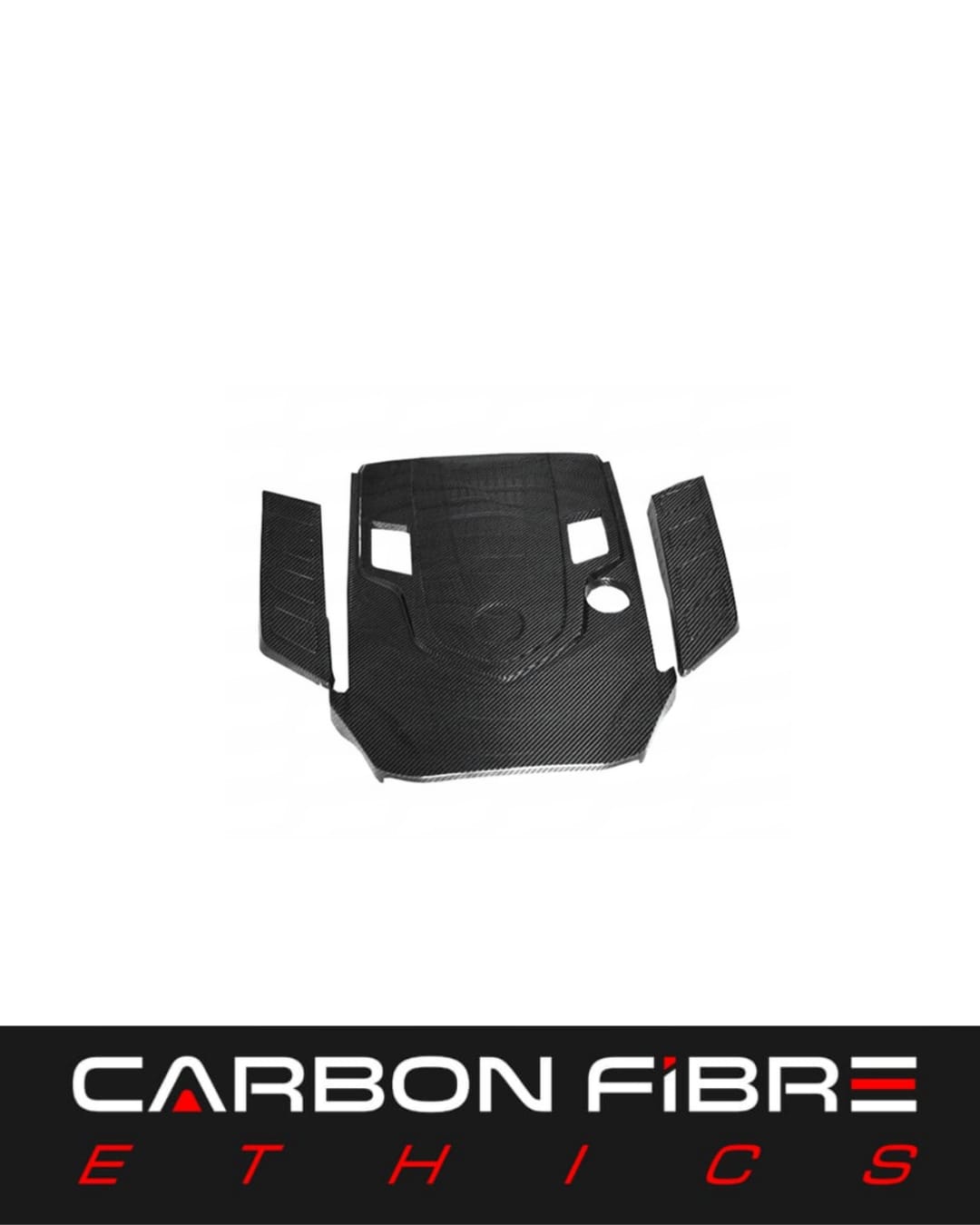 OEM STYLE CARBON ENGINE COVER FOR 2018-2019 MERCEDES BENZ G-CLASS W464 G500