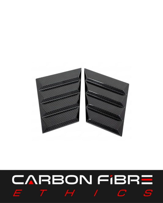 CARBON HOOD VENTS FOR FOR 2010-2017 MERCEDES BENZ G-CLASS W463 G55 G500 G63 G65 AMG
