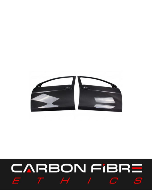 FRP FRONT DOOR (2 PCS) FOR 2008-2015 MITSUBISHI EVOLUTION EVO 10