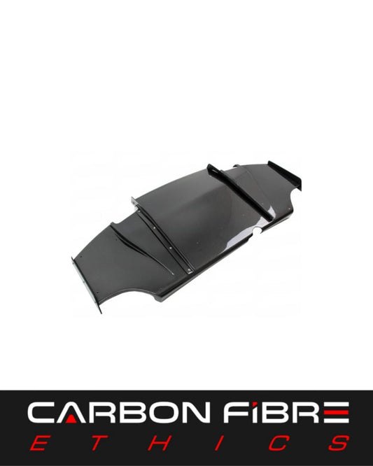 VRS STYLE CARBON  DIFFUSER FOR 2008-2015 MITSUBISHI EVOLUTION EVO 10